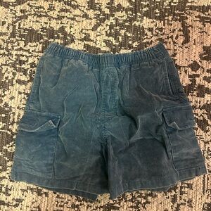 BDG Teal Corduroy Shorts